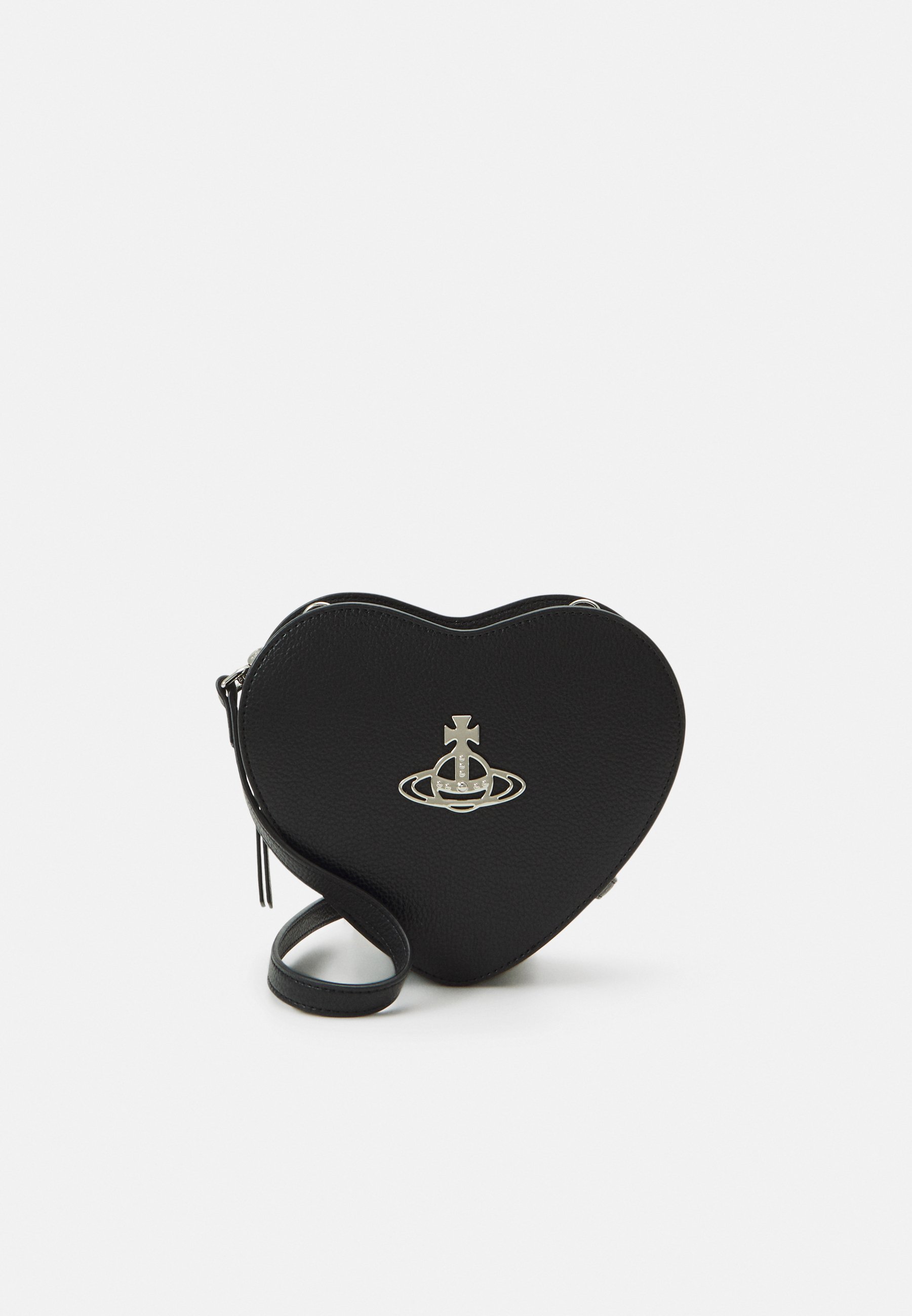 【VIVIENNE WESTWOOD】24SS Heart Crossbody Bag Black Vivienne Westwood JOSEPHINE HEART CROSSBODY - Handbag