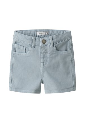 Name it, NMMRYAN STRAIGHT TWILL SHORTS 1081-BK TB - Shorts vaqueros - blue fog