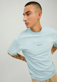 R.D.D. ROYAL DENIM DIVISION RDD CALVIN - T-shirt print - dream blue