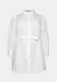 VITYLLA BELT SHIRT DRESS - Vestido camiseiro - cloud dancer