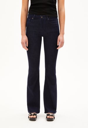 ARMEDANGELS ANAMAA - Bootcut jeans - dark cyanic