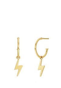 LIGHTNING HOOPS - Náušnice - gold-coloured
