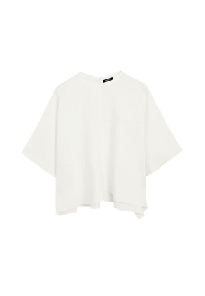 WITH SEAM DETAILS  - Cape - white