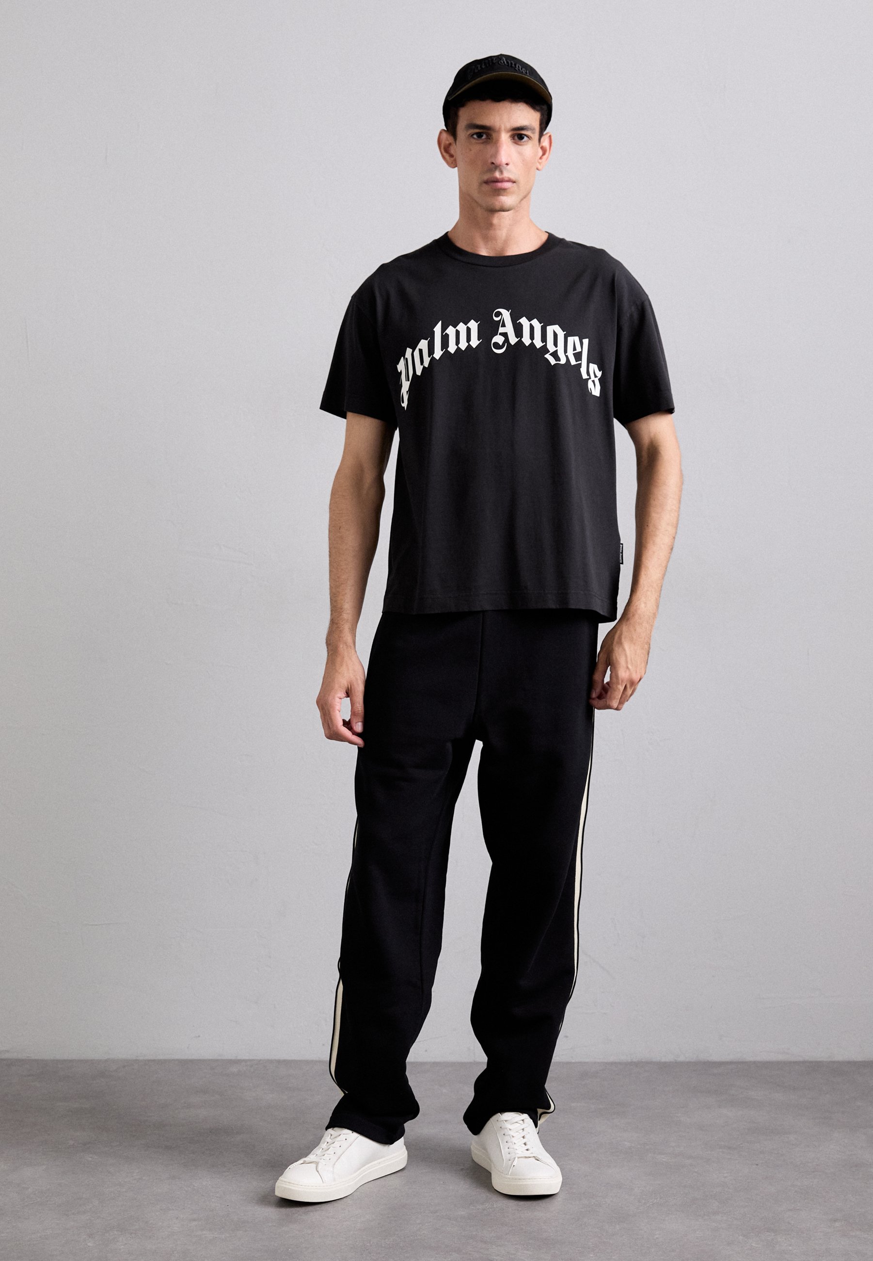 Palm Angels - T-shirt z nadrukiem/czarny - Zalando.pl