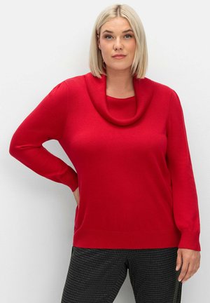 Sheego, Jumper - rot