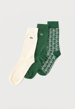 CHAUSSETTES 3 PACK - Κάλτσες - green