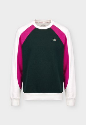 Lacoste Sport, Φούτερ - flour/rubine red/sinople