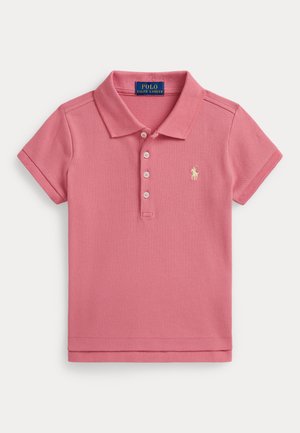 STRETCH MESH POLO SHIRT 2-6Y - Polo shirt - desert rose