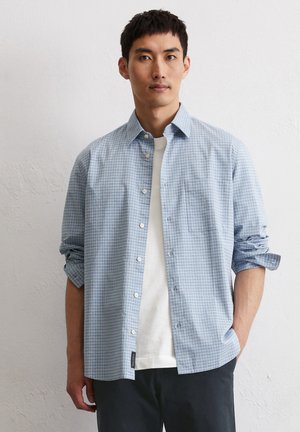 KENT COLLAR, LONG SLEEVES, ONE RECTANGULAR CHEST POCKET, ROUND HEM - Shirt - multi meltwarter
