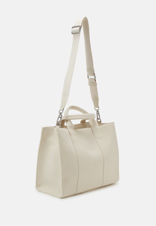 SQUARE MEDIUM TOTE - Handbag - natural4