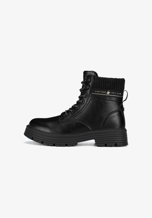 Beverly Hills Polo Club, BEVERLY HILLS POLO CLUB BOOTS WOMEN'S BLACK V12-673 - Plateaustiefelette - black