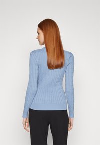 GANT STRETCH C NECK - Pulover - blue water