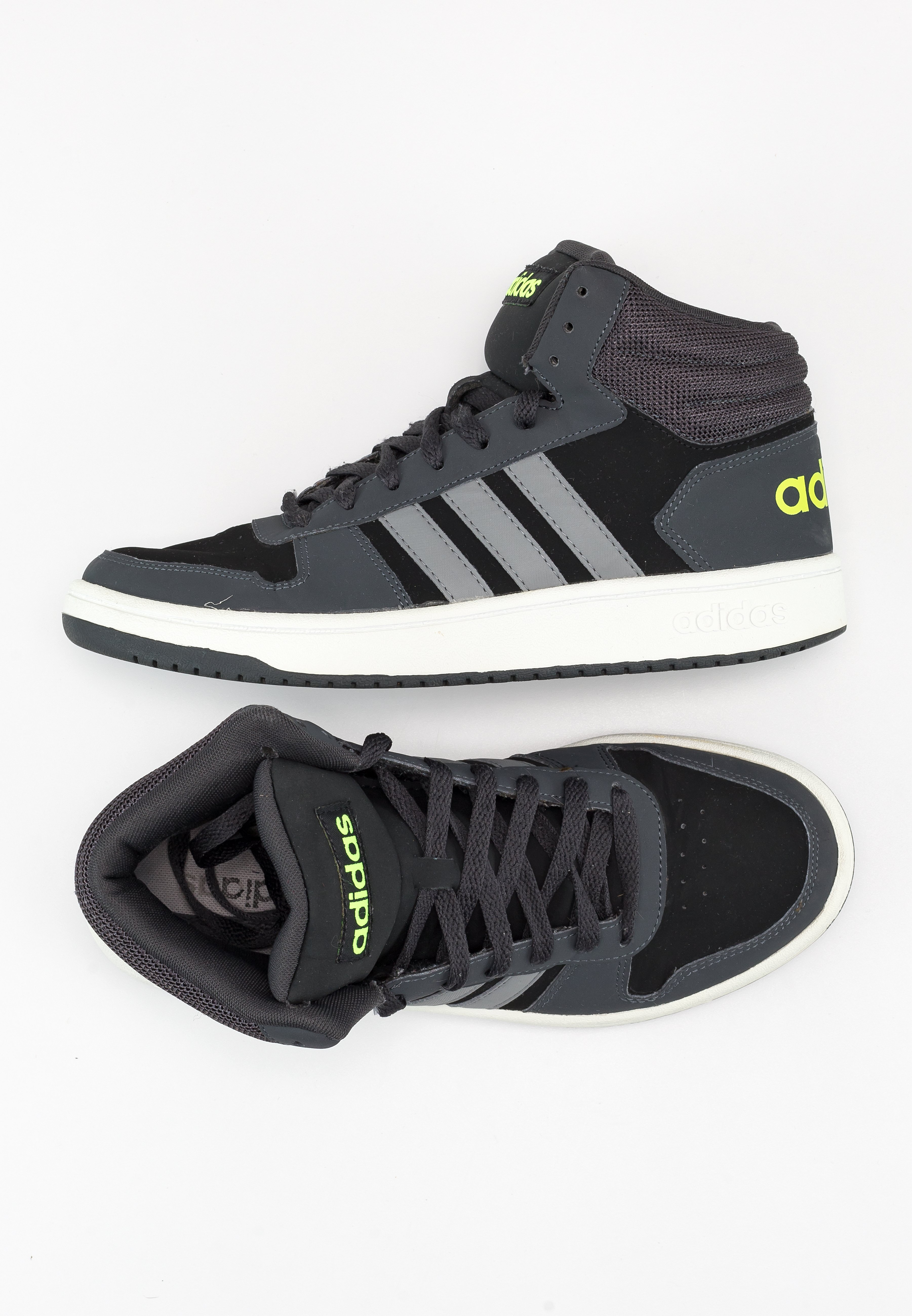 adidas Originals Sneakers hoog - black/Zwart - Zalando.nl