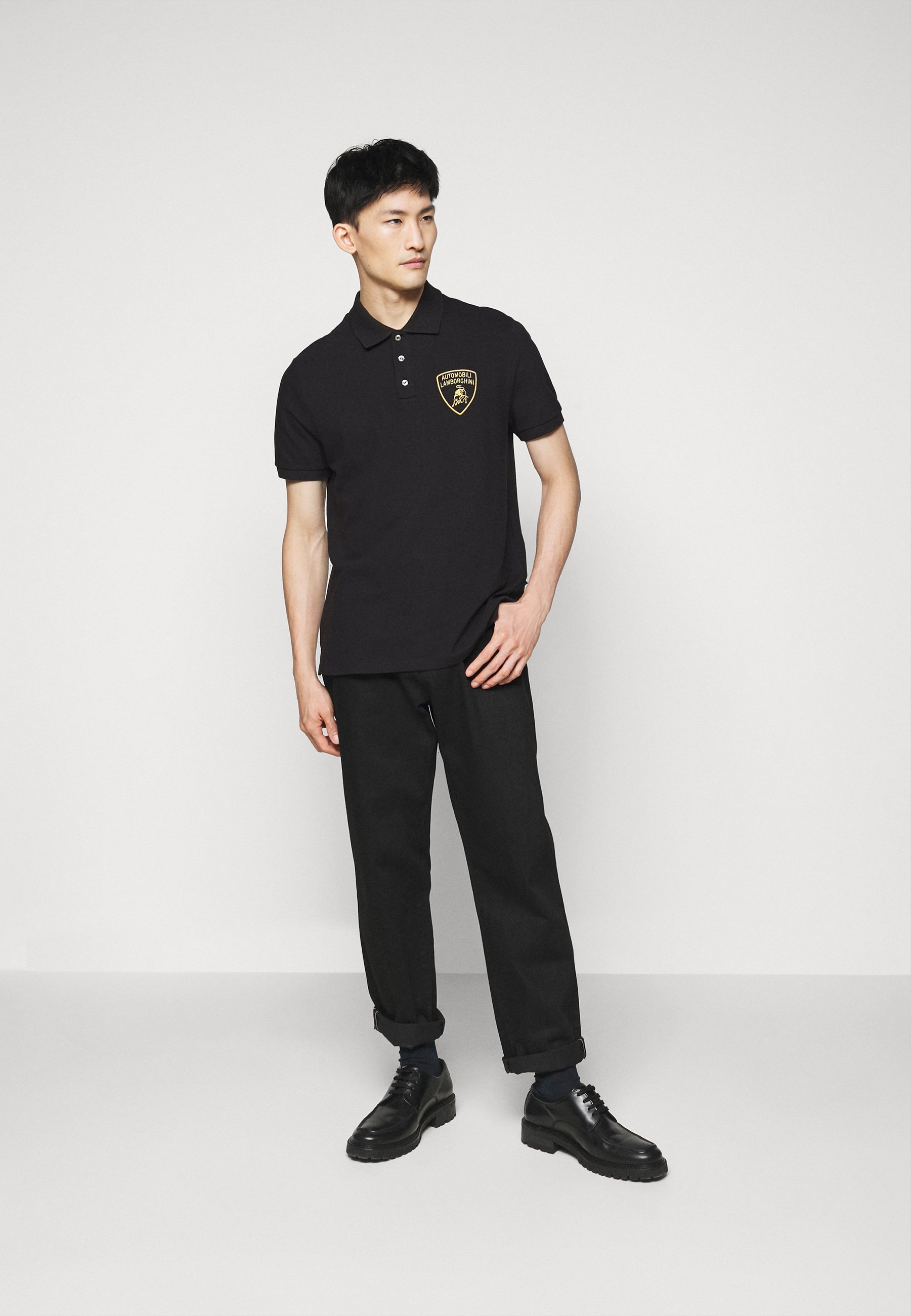 Lamborghini Poloskjorter blacksvart Zalando.no Lamborghini Poloskjorter - black