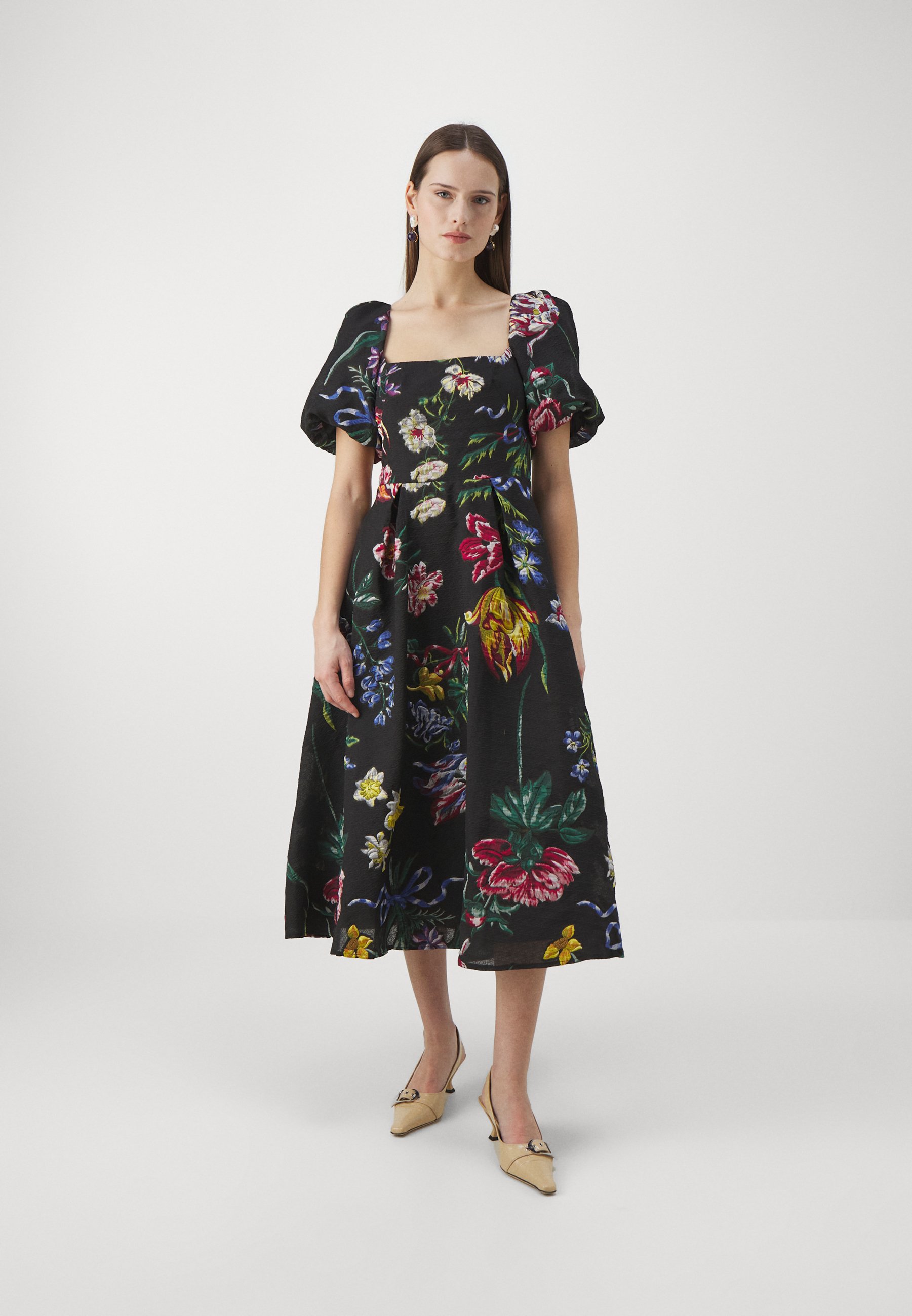Marchesa Notte Cocktailkleid/festliches Kleid - black multi 