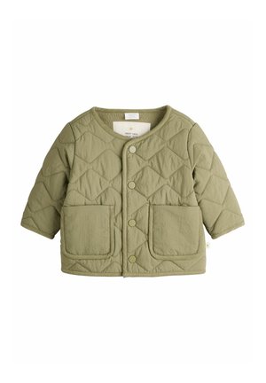 REGULAR FIT QUILTED - Žieminis paltas - khaki green