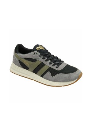 Sneakers laag - zwart grijs