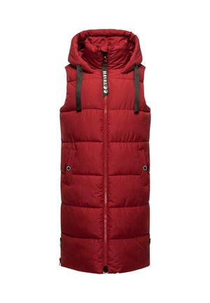 Navahoo, SCHNUFFELCHEN - Weste - blood red