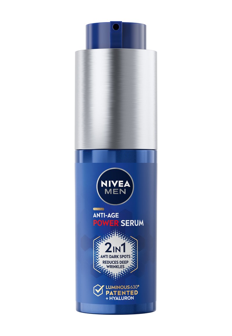 NIVEA MEN - LUMINOUS630 ANTI-AGE POWER SERUM ANTI-MACCHIE UOMO 30 ML - Siero - Transparent, Ingrandire