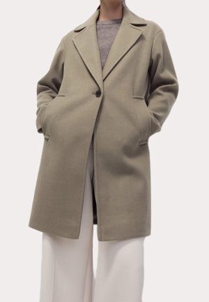 Halflange jas - light brown