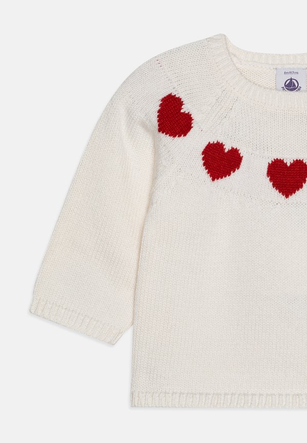 BABY ENSEMBLE HEART INTARSIA UNISEX SET - Trousers4