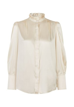 Blúzka so zapínaním na gombíky - antique