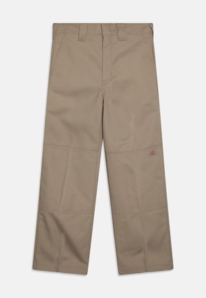 KIDS DOUBLE KNEE WORK PANT UNISEX - Pantalones - desert sand