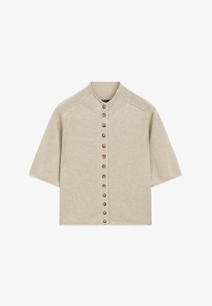 Massimo Dutti, Strickjacke - sand