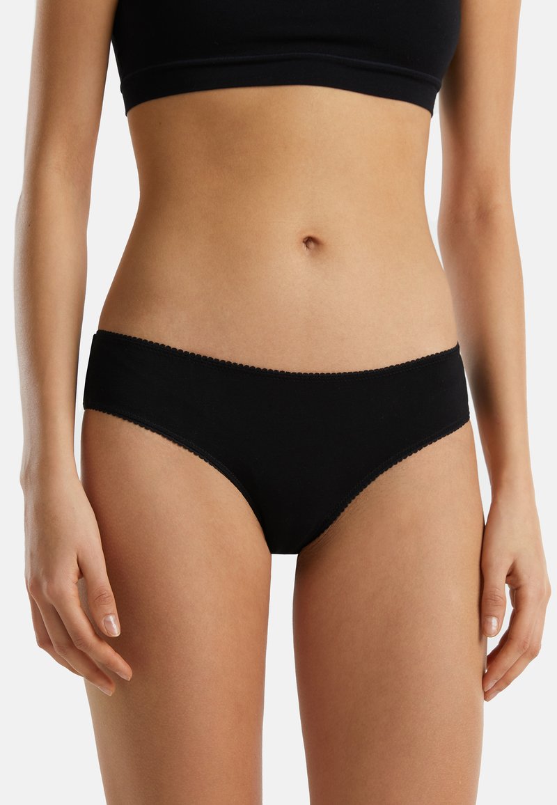 United Colors of Benetton BASIC IN STRETCH - Slip - black