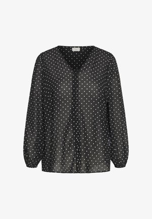 Kaffe Curve, KCMINDA - Blouse - black w white dot
