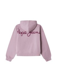 Pepe Jeans Mikina so zipsom - light orchid purple