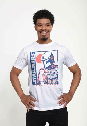 STAR WARS: THE MANDALORIAN CHILDS WAY UNISEX - Print T-shirt - white