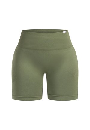 Smilodox EDINA SEAMLESS SCRUNCH - Leggings - khaki