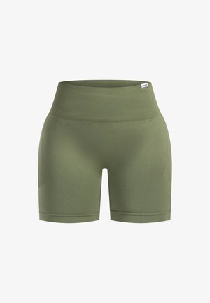 Smilodox EDINA SEAMLESS SCRUNCH - Leggings - khaki