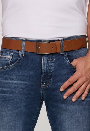 Belt - cognac