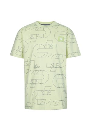 ALL-OVER PRINT MARLINVIEW - T-shirt med print - fresh lime