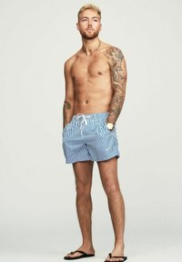 Frank Dandy BREEZE - Shorts da mare - light blue