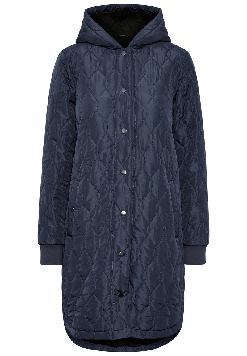 Kaffe Wintermantel donkerblauw