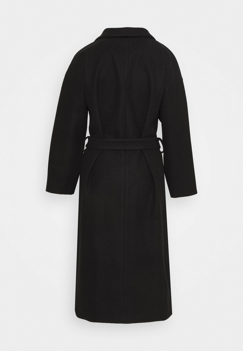 ICHI IHJANNET Abrigo clásico black/negro