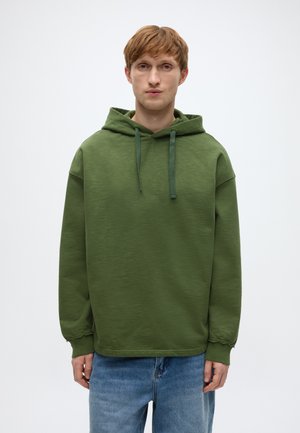 CORE 3 CROSSES HOODIE - Sudadera - khaki