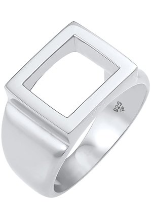SQUARE CUT OUT - Ringar - silberfarben