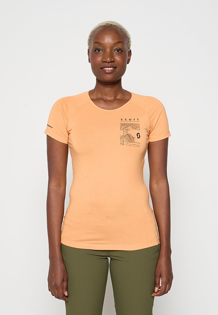 SCOTT Sports Sport T-shirt oranje SCOTT Sports Sport T-shirt oranje
