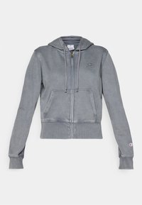 FULL ZIP HOOD - Sweat zippé - foggy