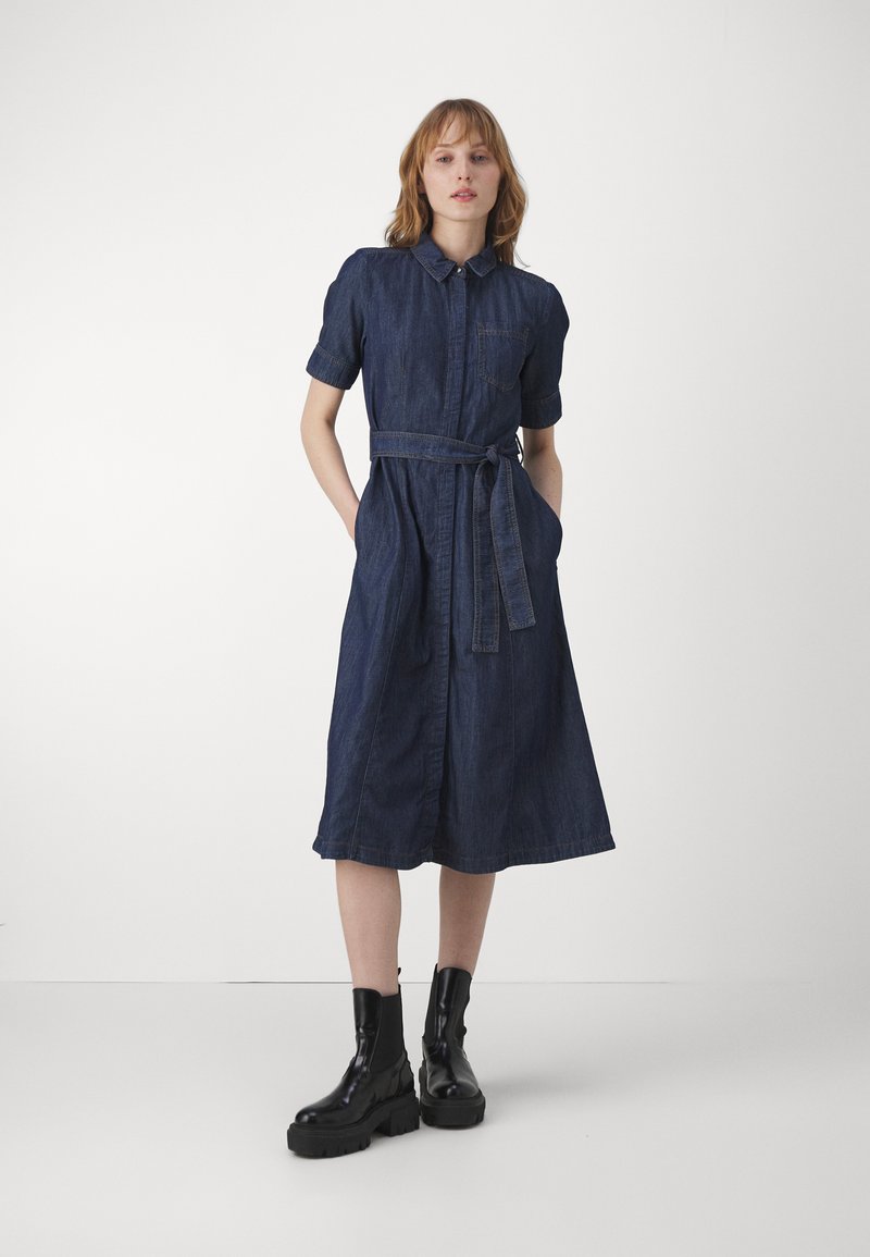 iBlues BELFORD - Denim dress - blue - Zalando.co.uk
