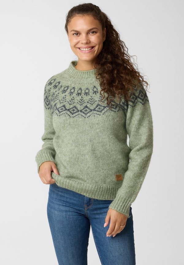 LOFOTEN - Strickpullover - seaweed melange