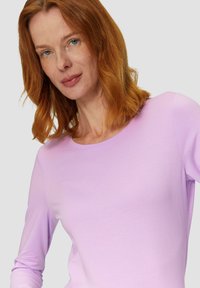 s.Oliver Langarmshirt - lavendel