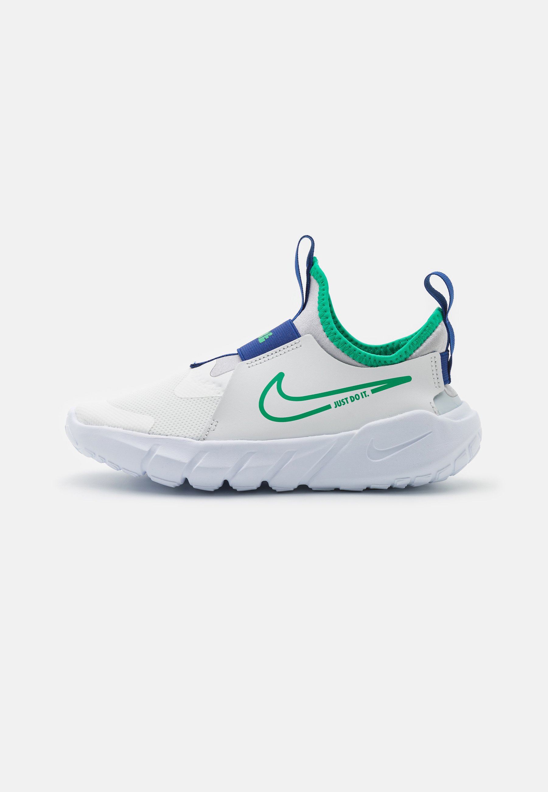 Knipperen voor haag Nike Performance FLEX RUNNER 2 UNISEX - Neutral running shoes - summit  white/stadium green/pure platinum/deep royal blue/white - Zalando.co.uk