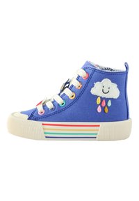 Non selezionato, blue character appliqué