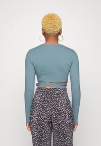 Even&Odd Petite Camisola de manga comprida - blue-grey