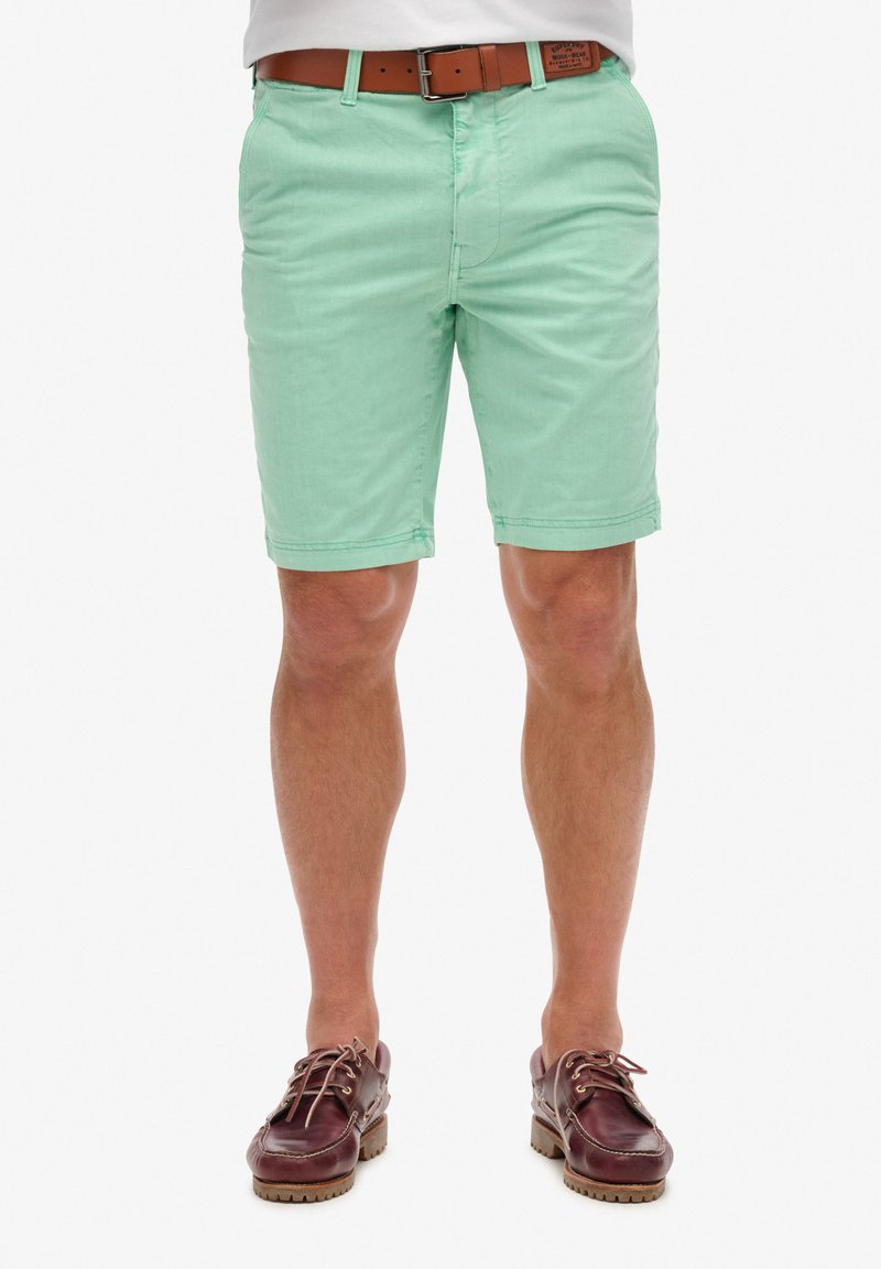 Superdry & Co OFFICER - Shorts - mint turquoise
